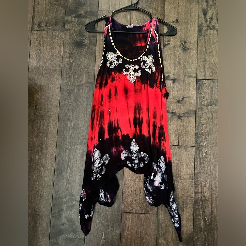 Boho Tie Dye Tank